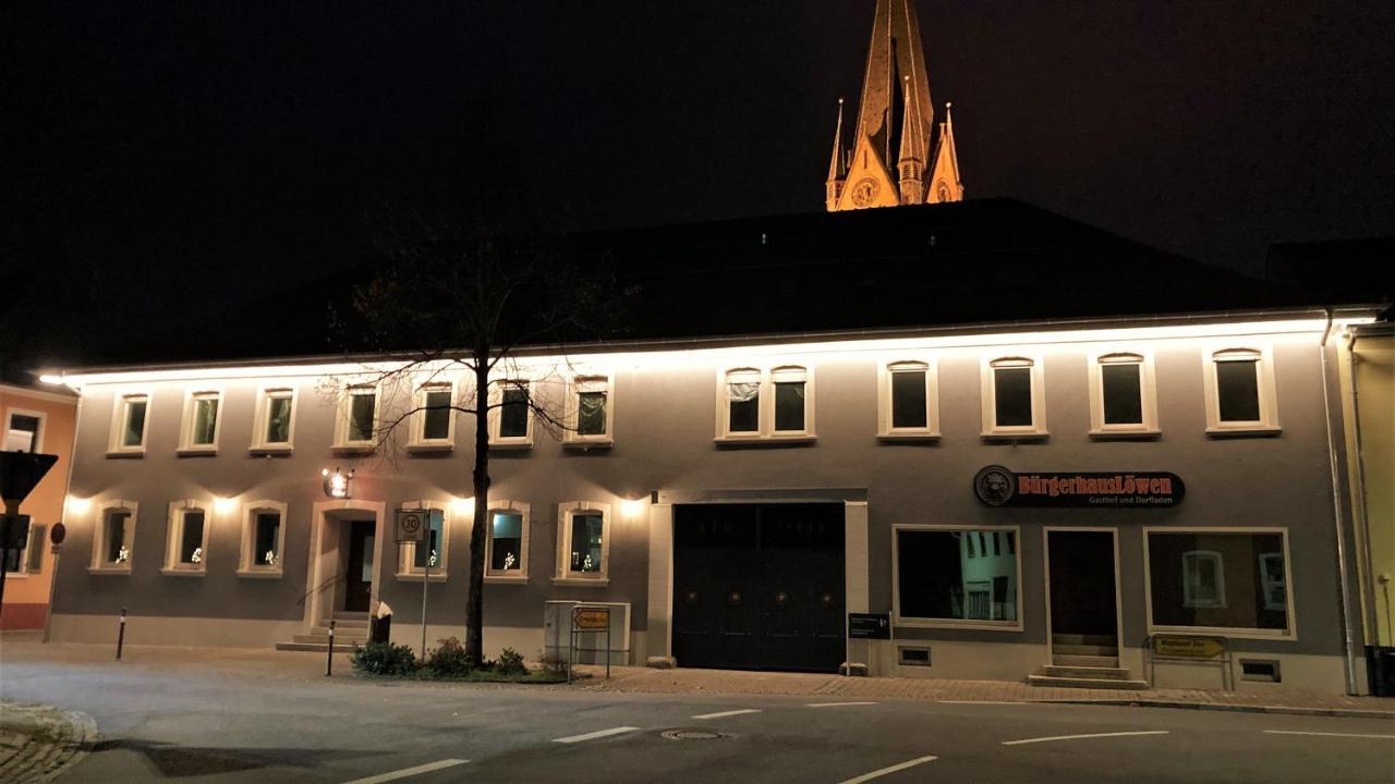 Buergerhausloewen Hotel Philippsburg Exterior photo